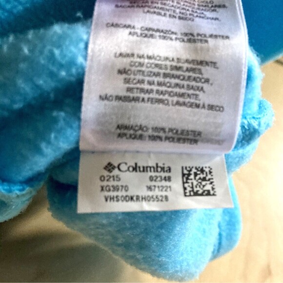 Columbia Full-Zip Fleece - Women's Size Large - Aqua Blue - Jacket - XG3970 - Picture 7 of 11